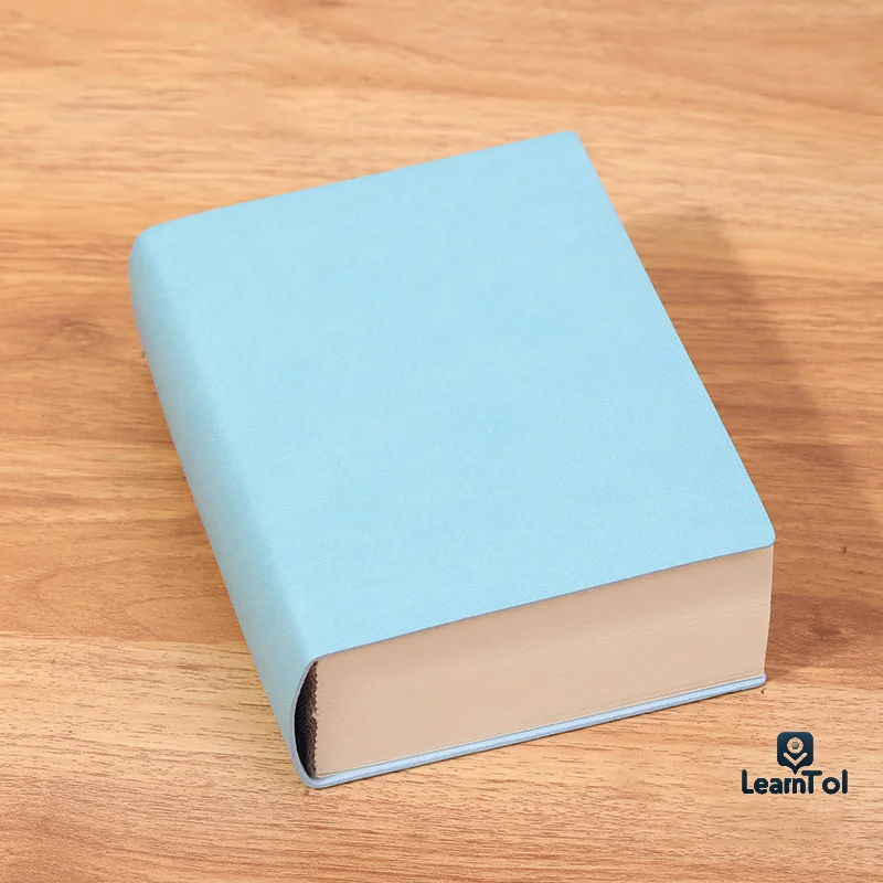 Mode Weiche PU Leder Notebook Minimalistischen Business Notebook Tragbare Verdickte Notebook Büro Liefert Student Schreibwaren