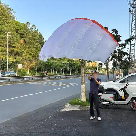파라윙 4.8M 초보자용 카이트서핑 카이트, 서핑 & 스케이트보드 교육용 카이트, 수상 스포츠 카이트서핑 훈련용 카이트 파라윙 4.8M 초보자용 카이트서핑 카이트, 서핑 & 스케이트보드 교육용 카이트, 수상 스포츠 카이트서핑 훈련용 카이트