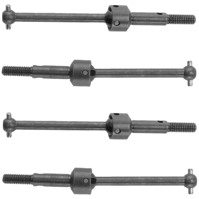 4Pcs Metal Drive Shaft CVD 53792 (39mm)for TT-01 TT-02 TT01 TT02 XV-01 TA01 TA04 1/10 RC Car Upgrade Parts [A17I Toy]