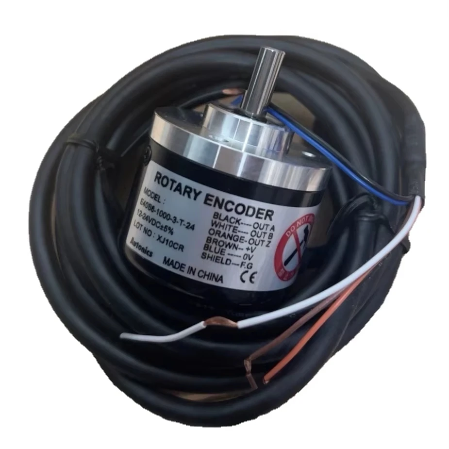 

High Quality 12-24VDC Rotary Encoder Factory Price 500P/R for Auto nics Sensor Technology E40S6-500-3-N-24
