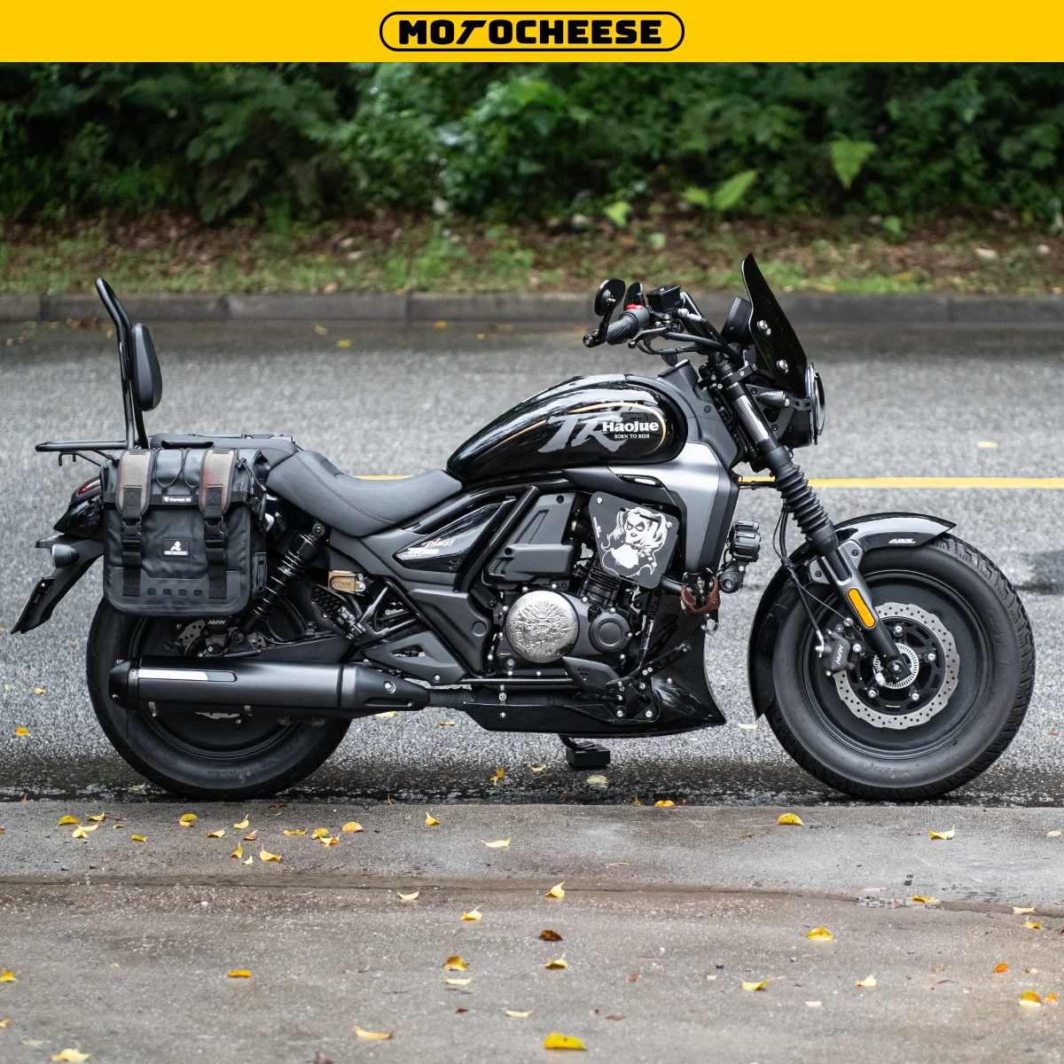 Bolsa lateral Universal Retro para motociclismo, bolsa colgante lateral de liberación rápida impermeable de gran capacidad