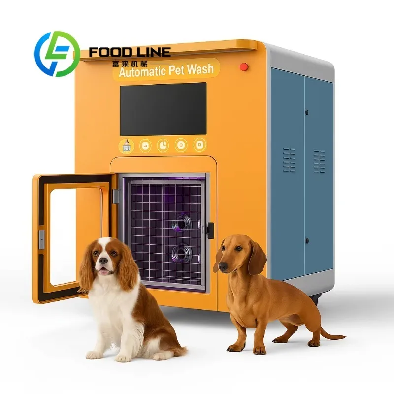 Compact Pet Washing Machine Small Portable Dog Cat Bathing Equipment For Apartment Home Small Pet Shop Easy Operation