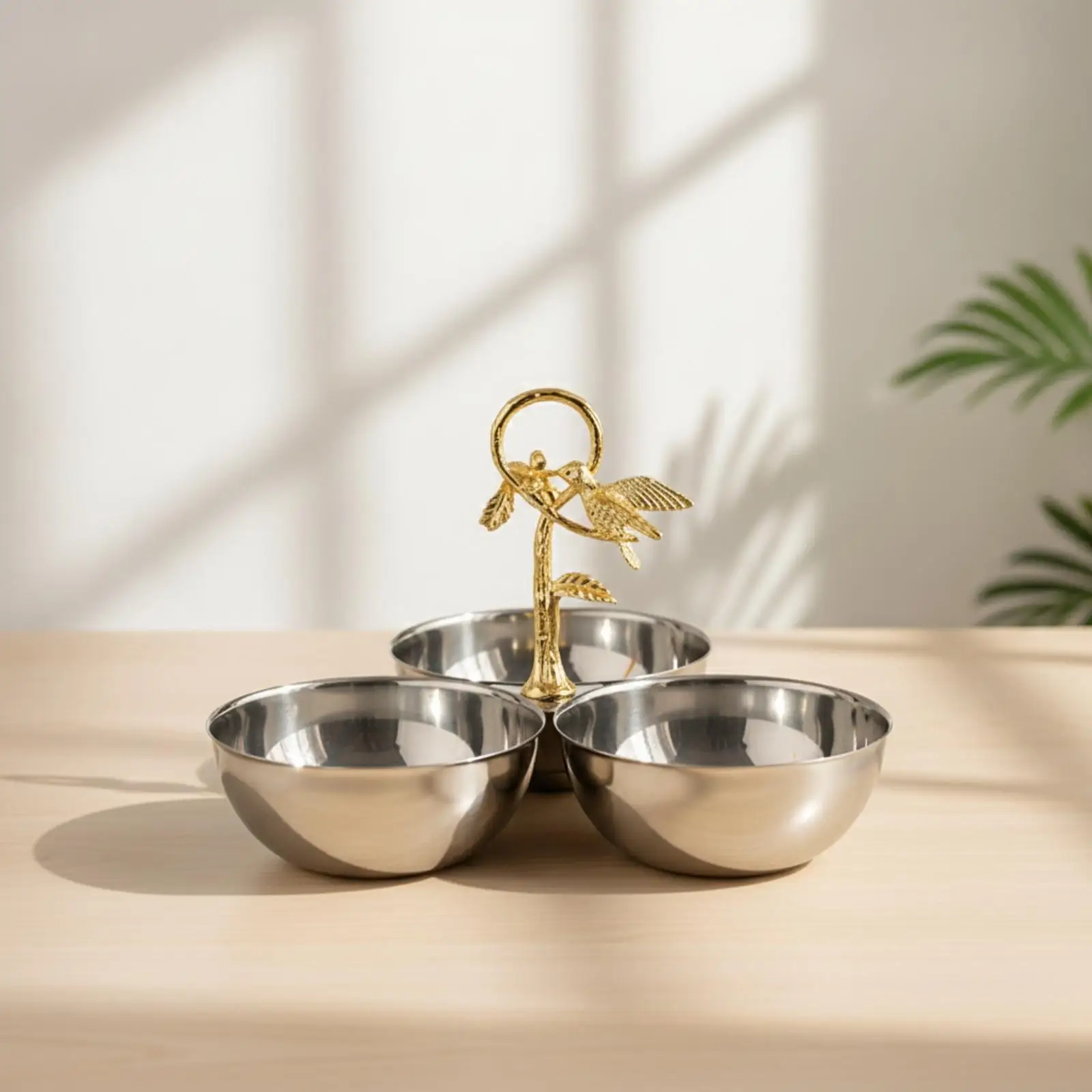 Versatile Decorative Fruit Serving Bowl Set for Home Hotel Buffet Table Centerpiece Elegant Kitchen Organizer