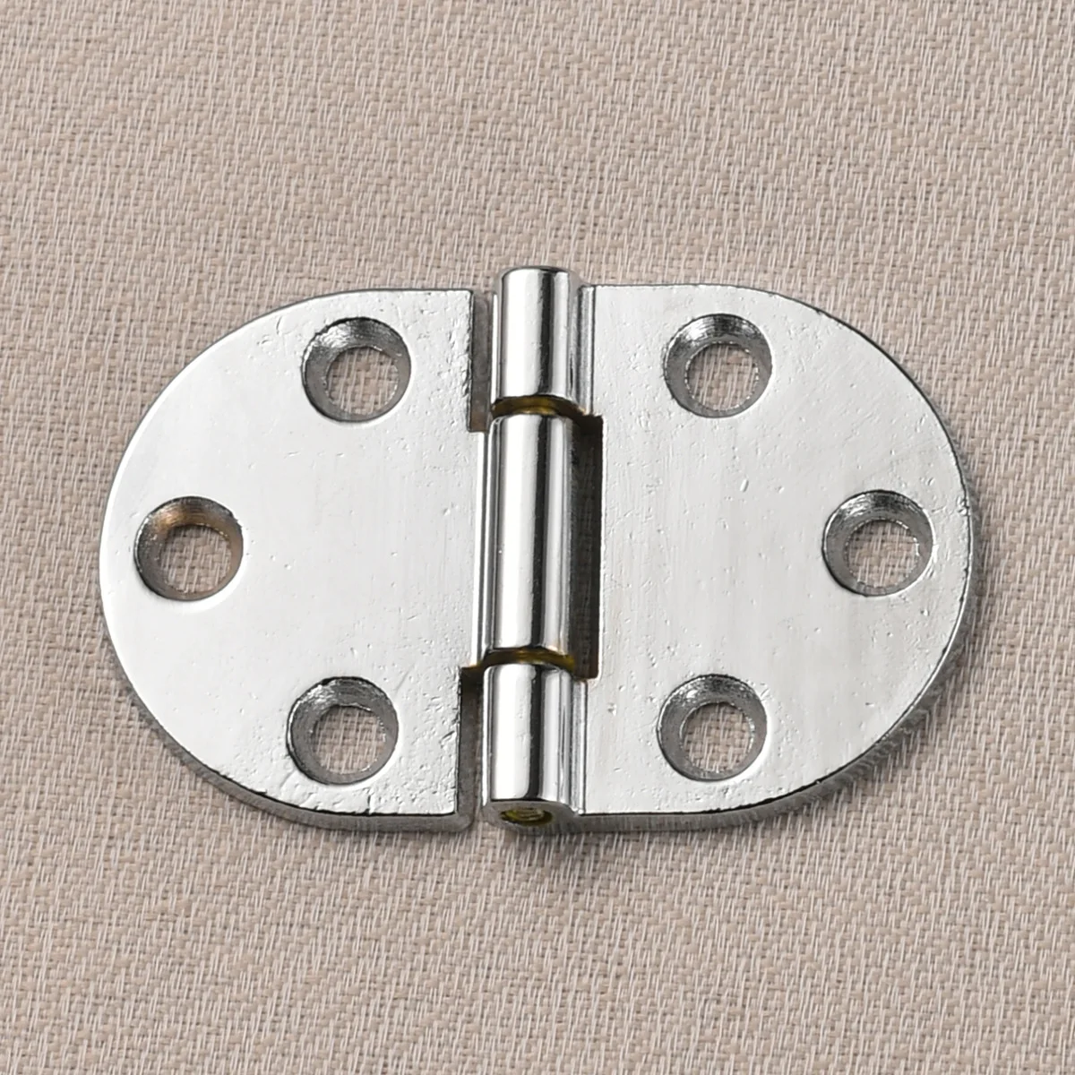 4PCS Round Edge Flip Hinges with Screws for Folding Table Cabinet Wardrobe Doors Wooden Box,Folding Hinges Furniture Accessories