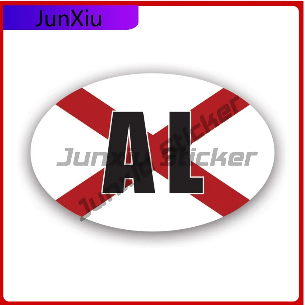 Alabama Flag Oval S…
