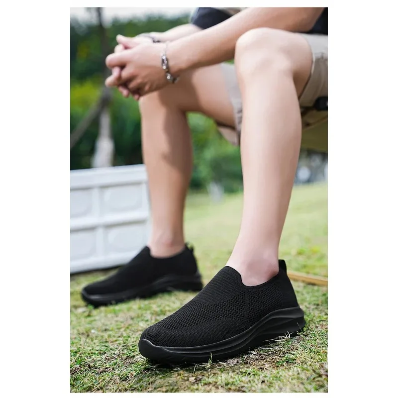 

Outdoor Mesh Casual Sneakers Lightweight Comfortable Men Tenis Masculino Walking Men's Vulcanized Shoes Fashion Breathable