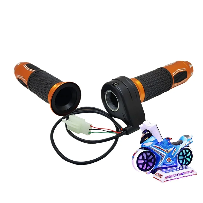 Arcade Racing Game Handlebar Motorcycle Left Right Control Accelerator Handle for Coin Operated Games