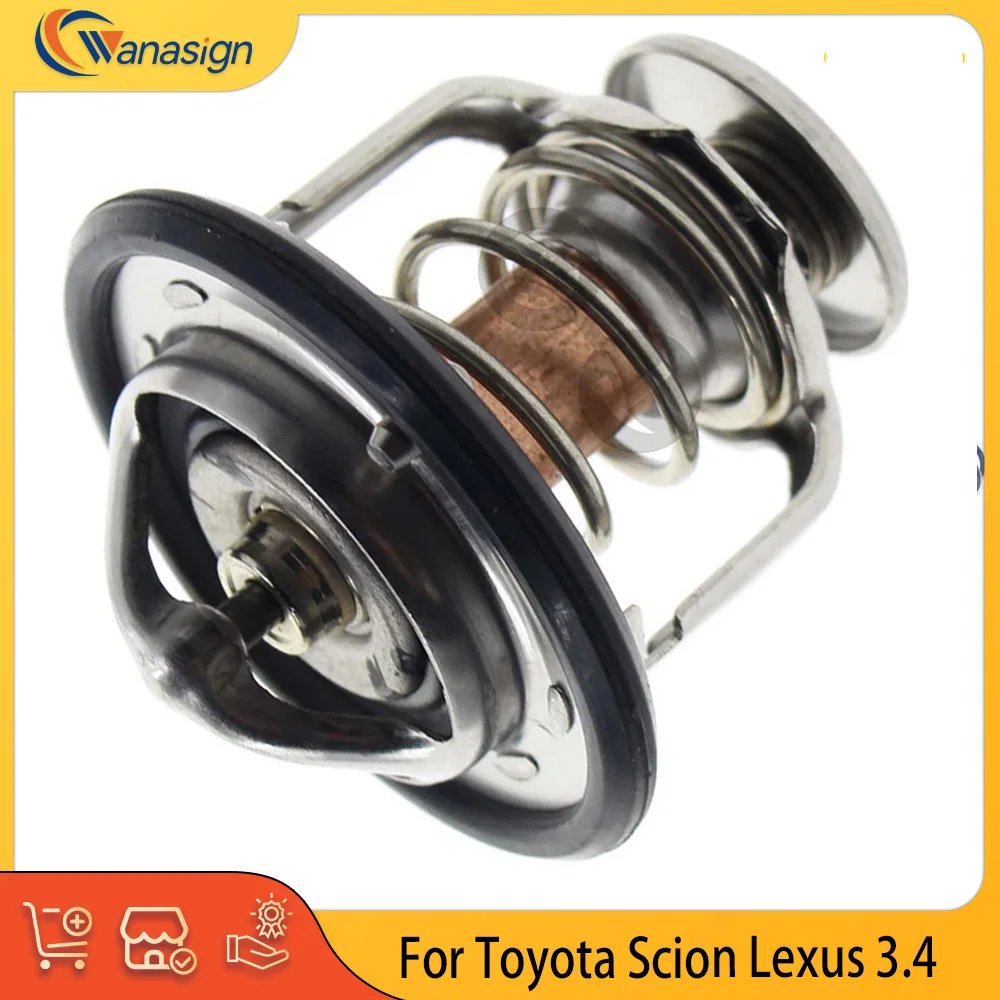 

Engine Parts Coolant Thermostat Fit 3.4 L L4 Gas For Toyota Scion Lexus 90916-03129 90916-A3003