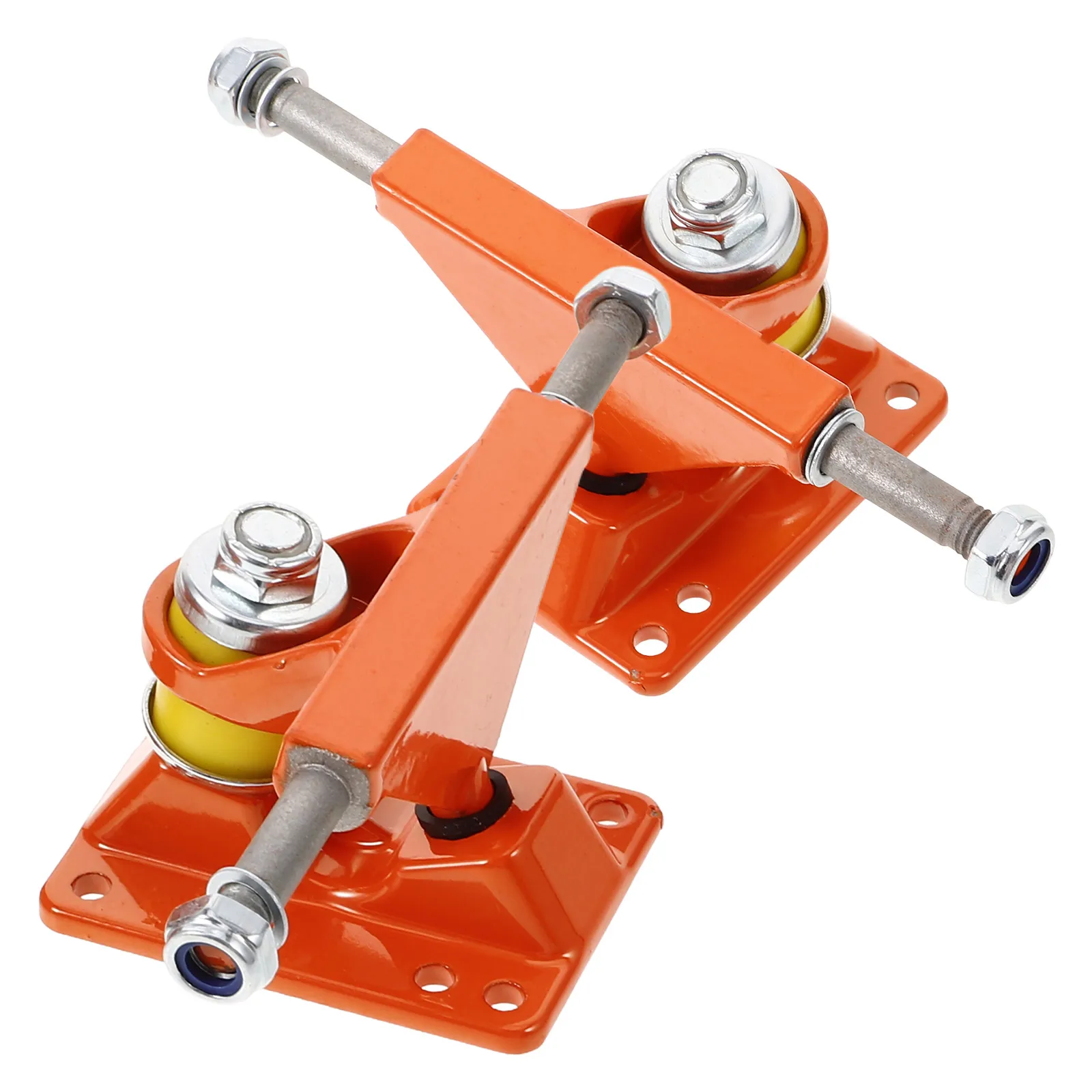 2 قطعة جسر لوح التزلج المعدني Longboard الشاحنات مستقرة تزلج التوازن التنسيق التزلج الملحقات #1