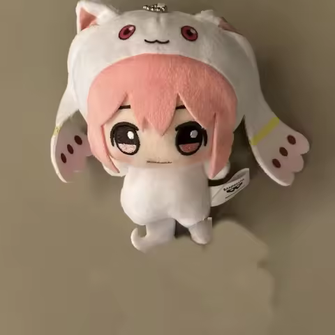 12CM Kaname Madoka Akemi Homura Miki Sayaka Sakura Kyoko Puella Magi Madoka Magica Tomoe Mami Plushie Plush Pendant Keychain