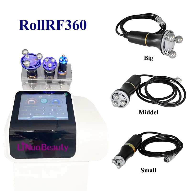 3 In1 Rf Cavitation Roll Radio  Frequency Skin Tightening Body Shaping Eyebag Removal machine Body Massage Weight Loss Device