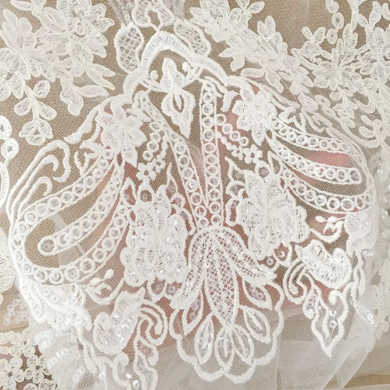 Exquisite Large Glittered Wedding Dress Appliques Chest Pieces and Veil Patches for a Stunning Look