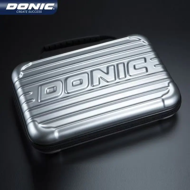 

DONIC table tennis racket cover hard square bag storage box protective cover table tennis storage bag