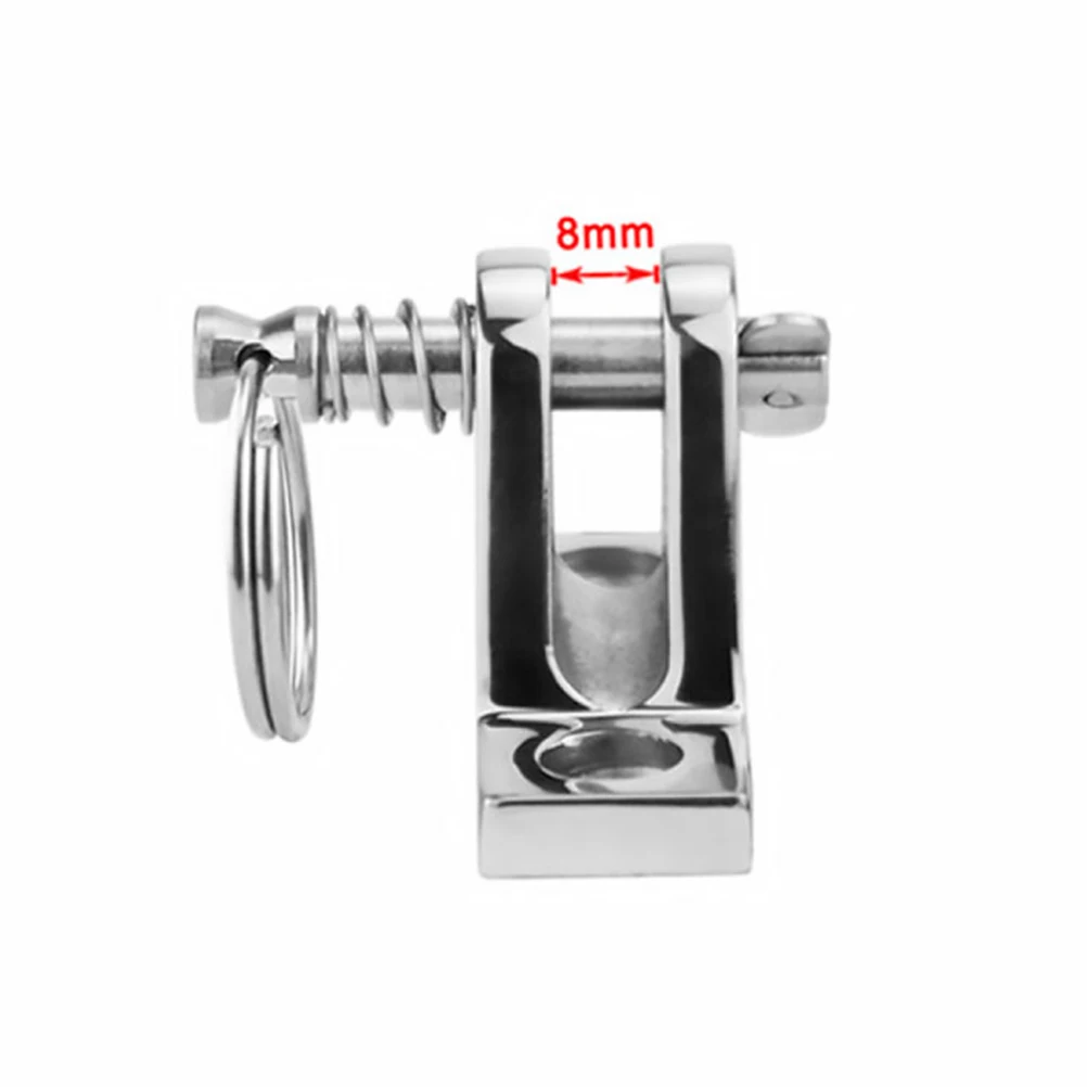 

1pc Boat Awning Accessories Marine Canopy Fitting Stainless Steel Boat Hardware Durable Kayak Fishing Dinghy Anchor Trolley
