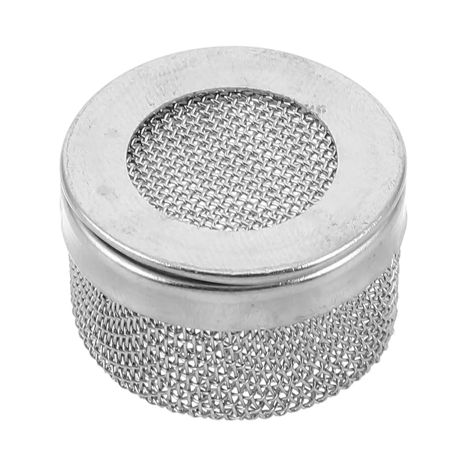 Watch Cleaning Basket Stainless Steel Fine Mesh Cleaner Cage Lid 2Cm Small Parts Jewelry Holder Organizer