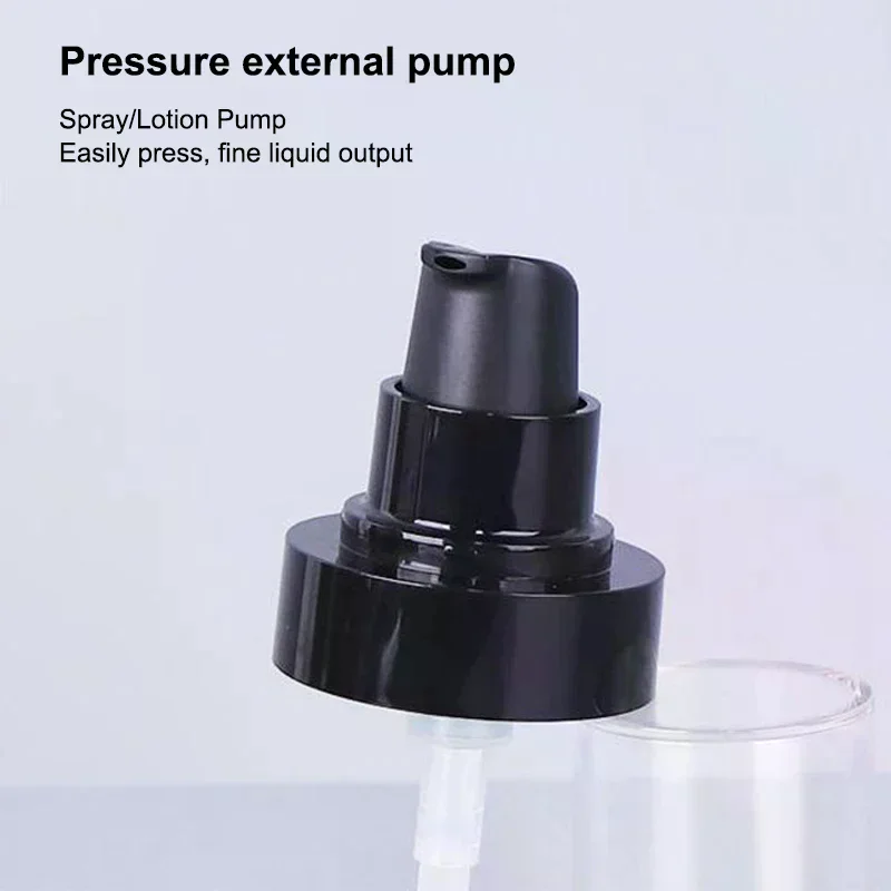 1pcs Empty 30/50/70/100/120ml Spray Bottle Press Lotion Brown Bottle Avoid Light Liquid Foundation Eye Cream Container Cosmetic