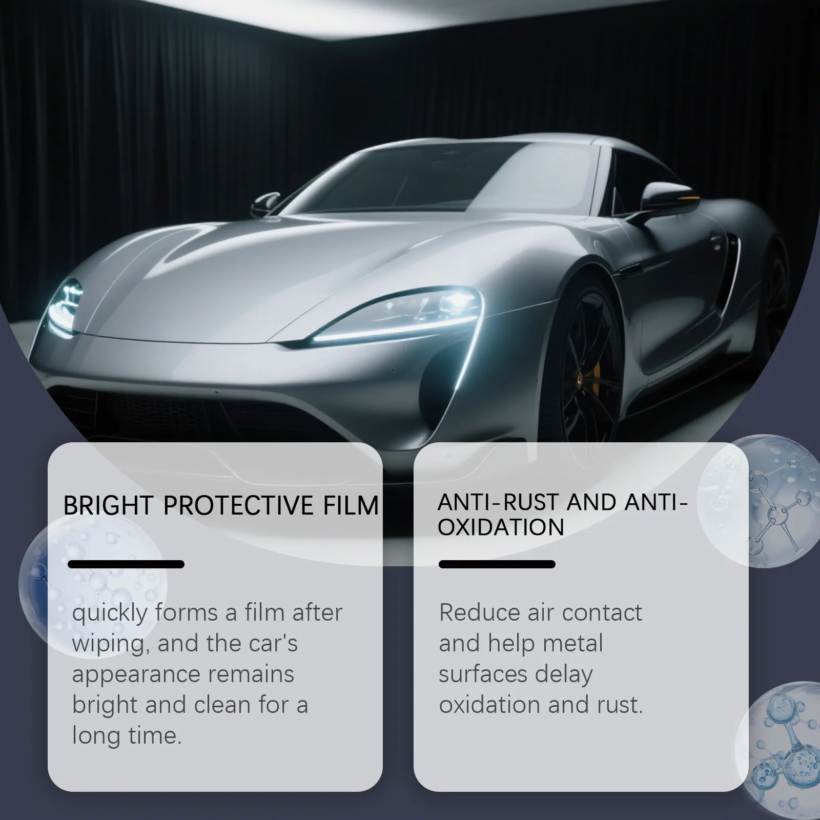 Car Ceramic Coating Spray - Daily Gloss Boost, Long-Lasting Rust Proof, Advanced Car Paint Protection, High Gloss Nano Coating
