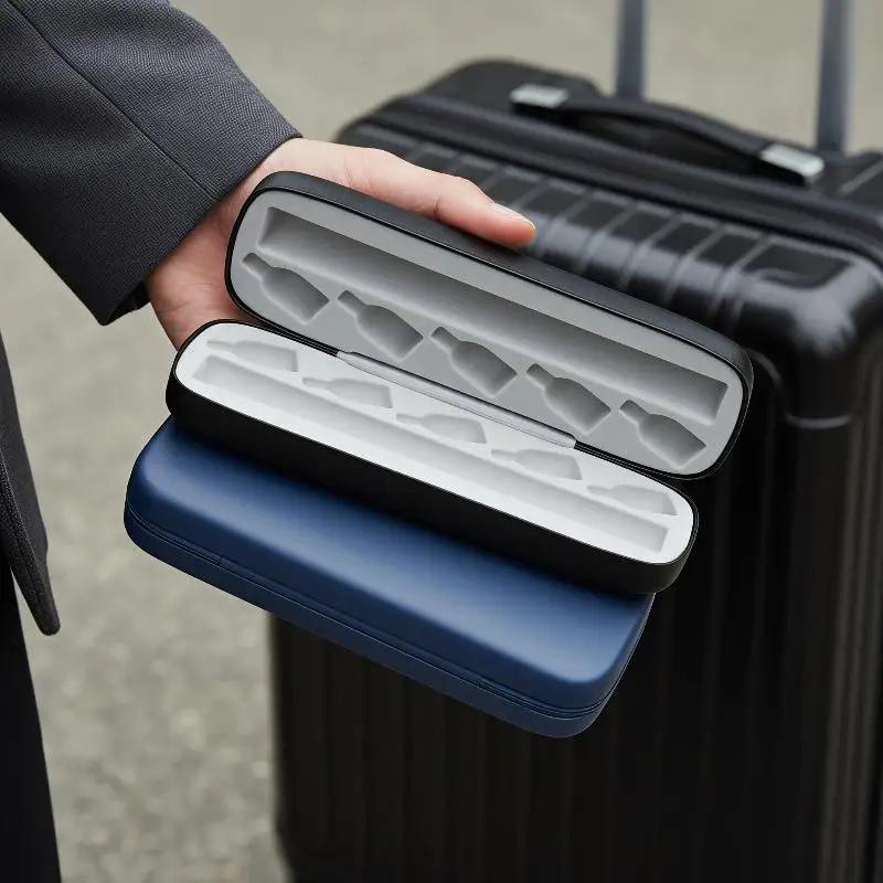 Matte Surface EVA Insulin Pen Storage Case Shockproof Hard Shell Portable Diabetic Injection Pen Holder for Daily Commute