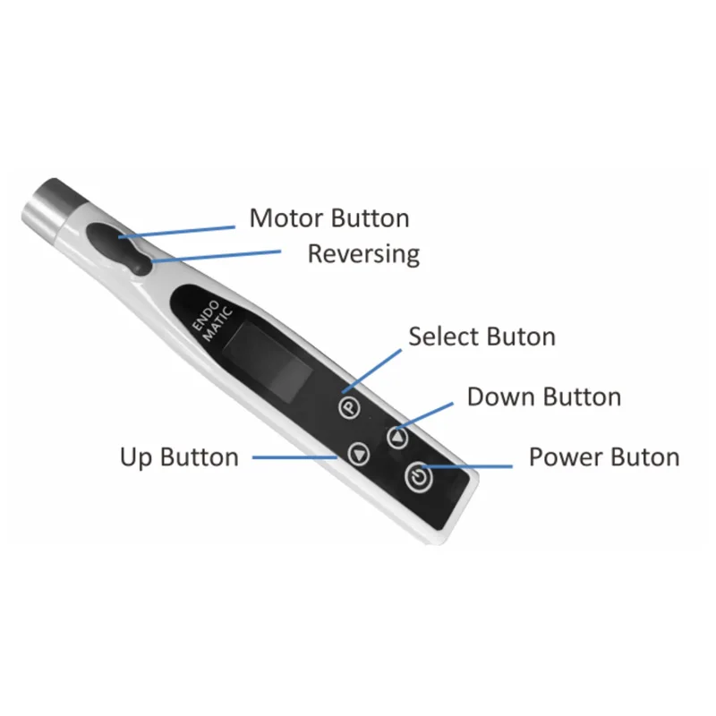 Wireless Endodontic Treatment Den tal LED Endo Motor with 9 Memories Program 16:1 wireless endomotor root treatment equipment