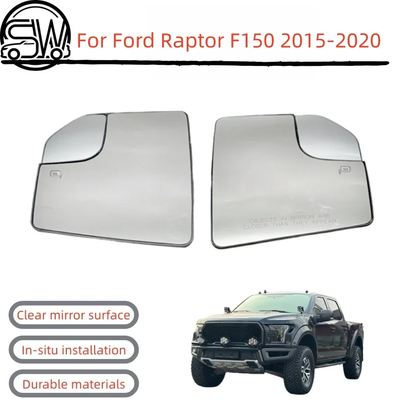 

Зеркальные элементы заднего вида и боковые зеркальные элементы с подогревом для Ford Raptor F150 2015-2020 (американская спецификация) FL3Z17K707A