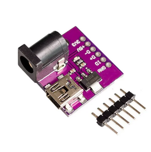 Soket USB 5V antarmuka daya USB AM11117 soket daya DC 3.3V