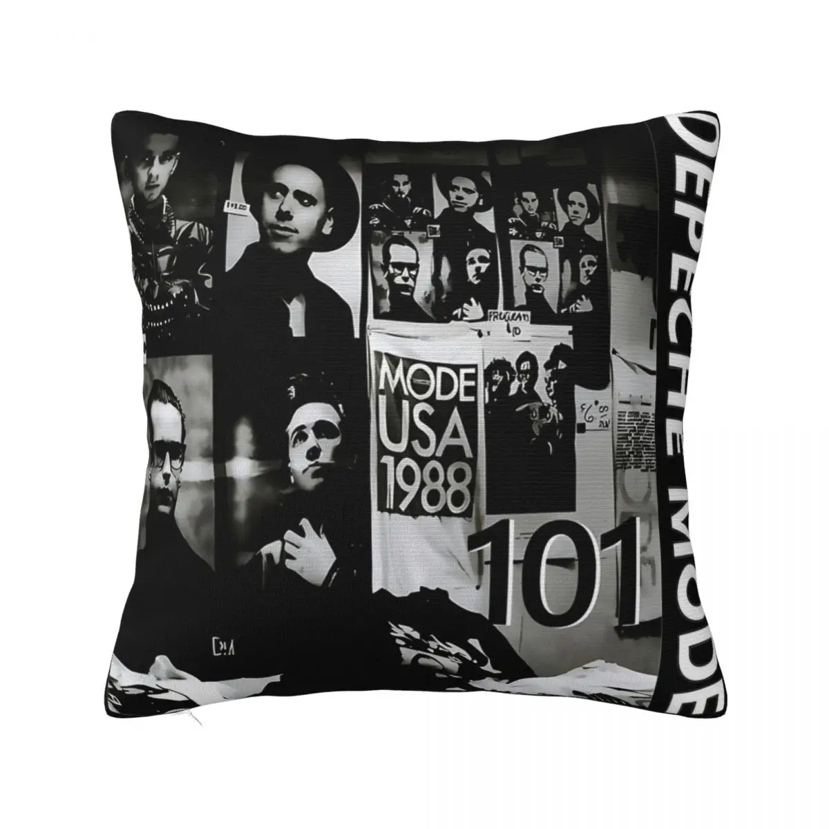 

Depeche Cool Mode 2024 World Tour Pillowcase Soft Polyester Cushion Cover Gift Pillow Case Cover Seat Square 45*45cm