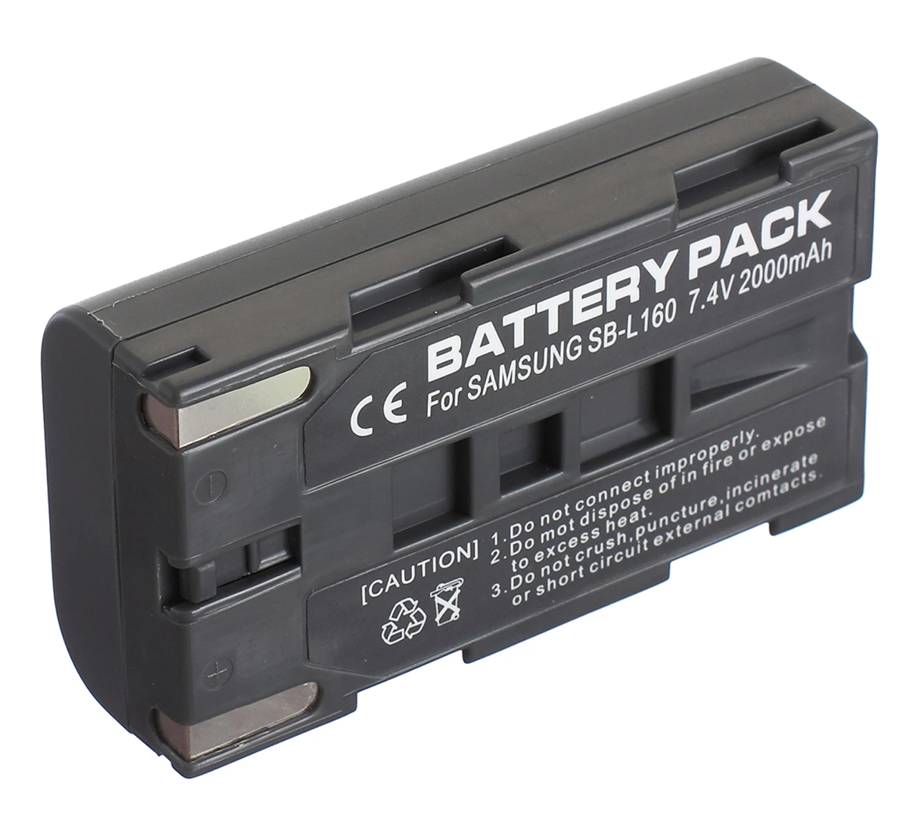 Batteria per videocamera Samsung SCL520, SCL530, SCL540, SCL550, SCL610, SCL630, SCL650, VP-L600B, VP-L610B, VP-L610D