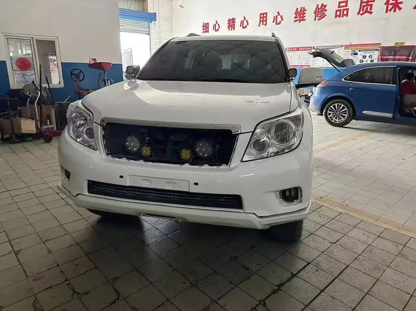 Off-Road Specific Carbon Steel Front Bumper for LC150 2014-2017, Outdoor Modification Part