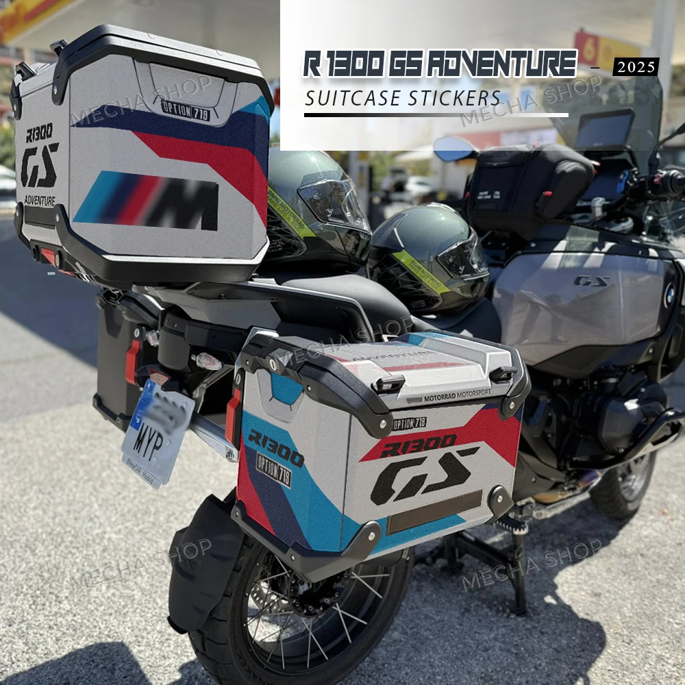 New R1300 ADV Accessories Motorcycles Luggage Sticker Protection Decal For R1300GSA 1300GS Adventure Side Top Suitcase Kit