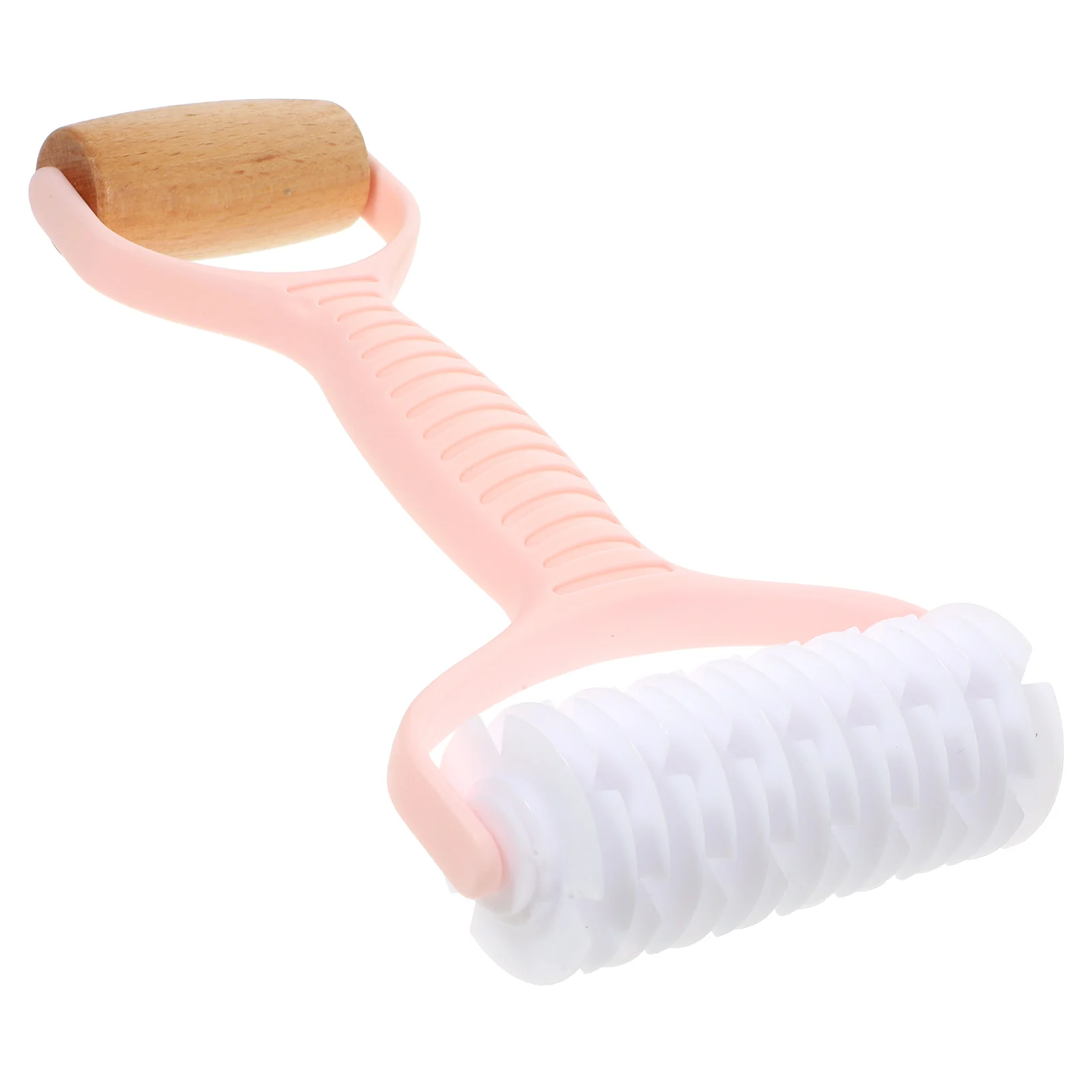 

Double Headed Mesh Rolling Plastic Handle 2in1 Dough Roller for Baking Pizza Crepes Pasta Maker Kitchen Tool