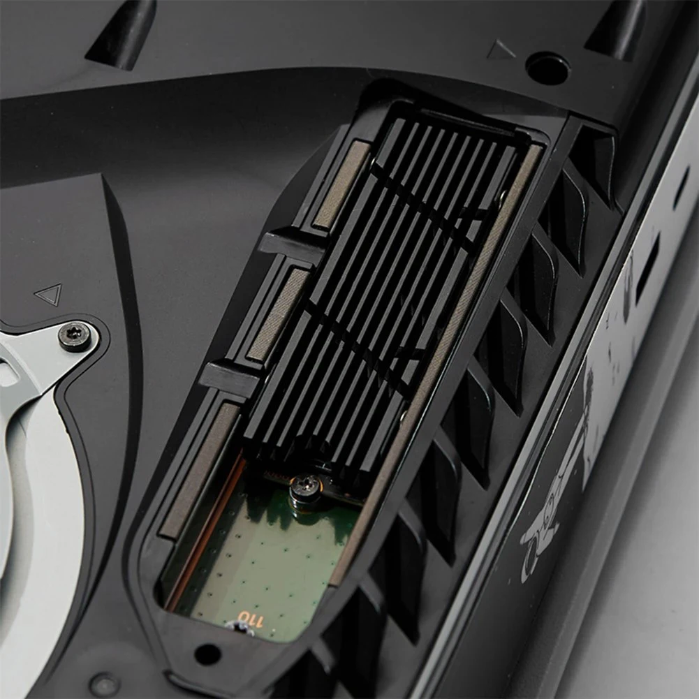 GPUHOLD M.2 SSD Radiator Radiator NVME NGFF 2280 Dysk twardy Aluminiowy radiator Radiator Termiczna podkładka chłodząca do komputera stacjonarnego PS5