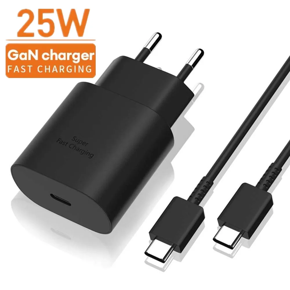 Best Selling 25W PD Type C wall charger TA800 USB C Power Adapter Super Fast Charger For Samsung Galaxy 10/Note 20/S20 S21 S22