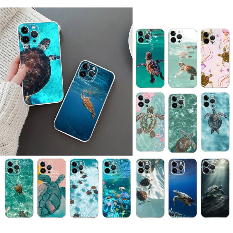 

Turtle Phone Case For iphone 16 15 14 Pro Max 16 15 14 13 12 Pro 15Plus iphone 11