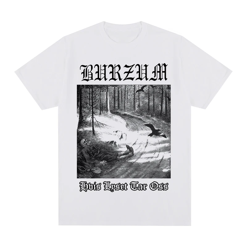 Burzum Hvis Lyset Tar Oss Cool O Neck t-shirt Cotton Men T shirt New TEE TSHIRT Womens tops