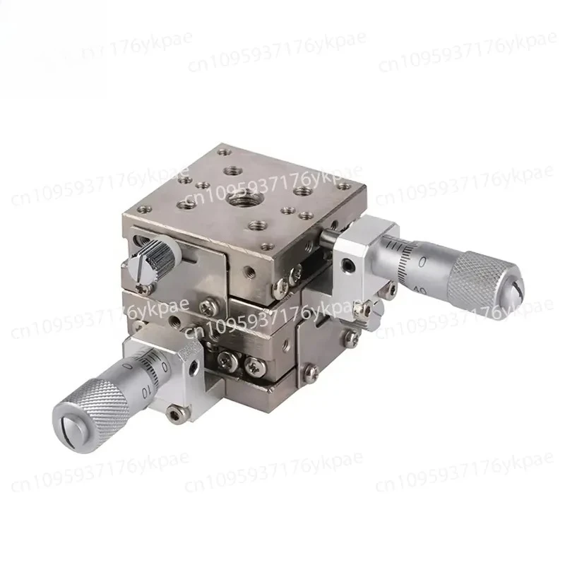JXY-60-16H High Rigidity Steel Body 60mm High Quality ISO Certified Translation Platform XY Axial Manual Platform