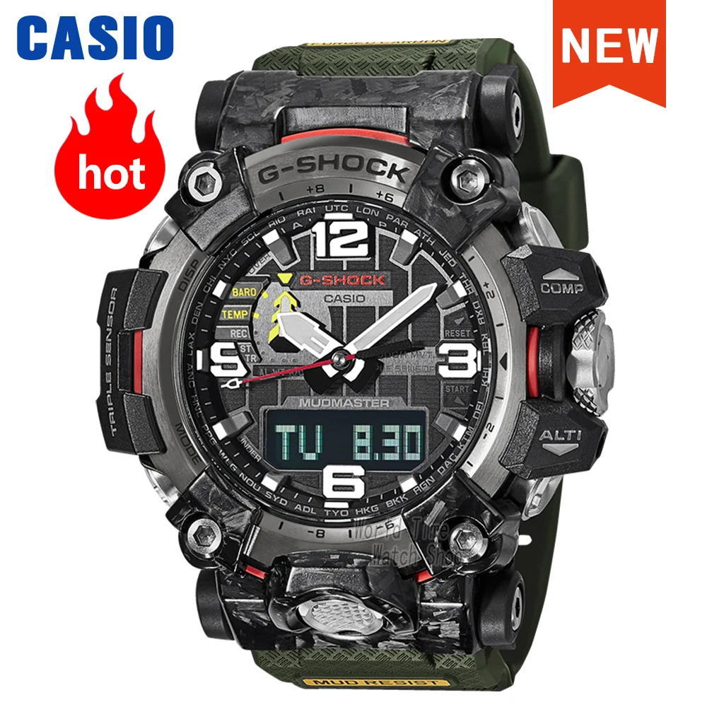Часы Casio мужские g шок лучший бренд класса люкс водонепроницаемые спортивные великолепные яркие часы мужские часы Relogio GWG-2000-