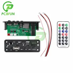 MP3 Bluetooth Amplifier Decoder Board 2 * 3W With Microphone Jack MIC Bluetooth 5.3 Lossless U disk TF Card AUX Player