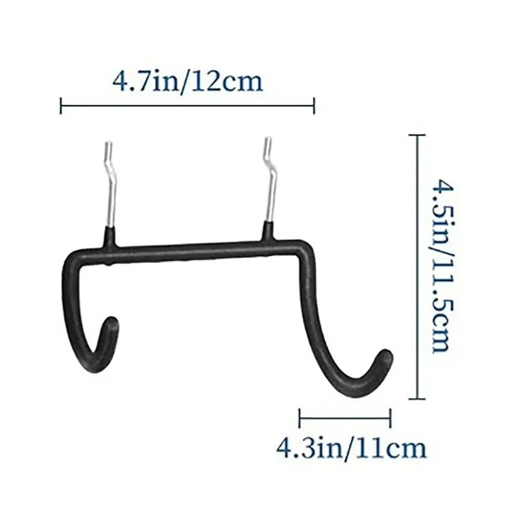 Drill Holder Pegboard Power Tool Holder Heavy Duty Hooks Pegboard Hooks Garage Storage Hooks Hanger Rack Wall Mounted Holder