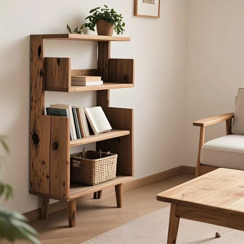 

Locker Floor-to-ceiling wall storage cabinet Living room dining side cabinet Study shelf Middle antique bookshelf