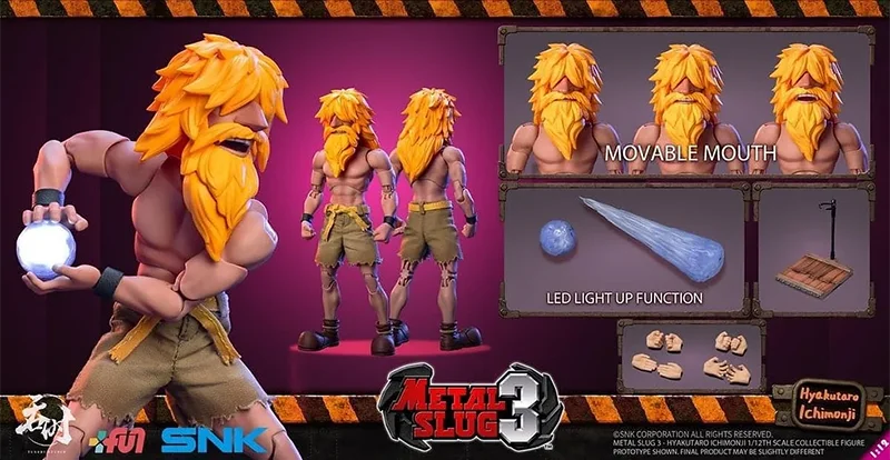 

100% оригинальная фигурка Tunshi Studio Metal Slug 3 Hyakutaro Ichimonji в масштабе 1/12, подлинная, в наличии, модель игрушки