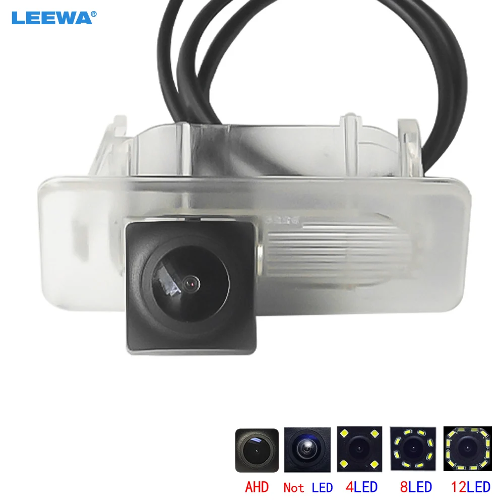 

LEEWA Car Rearview Reverse Backup Camera AHD With 4LED/8/12LED For Toyota Yaris/Vitz/Vios (Abroad) 2018 3rd generation #CA7829