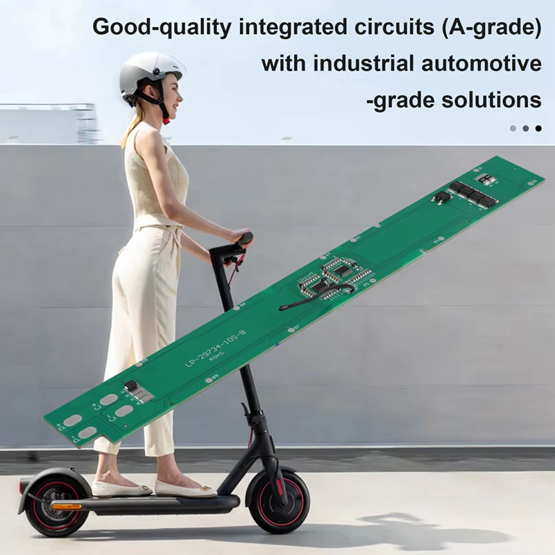 10 Strings Of 36V Three Yuan 20A Rechargeable Electric Scooter 18650 Lithium Battery Pool Protection Board