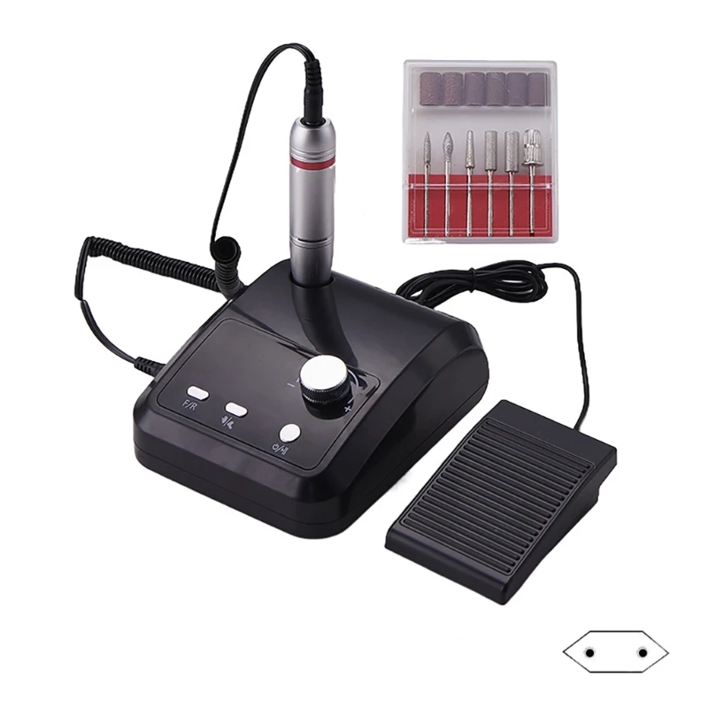 

Electric Nails Drill Machine Set Rechargeable Nails Drill 45000rpm Nail Polishing Machine with Nails Drill Bits