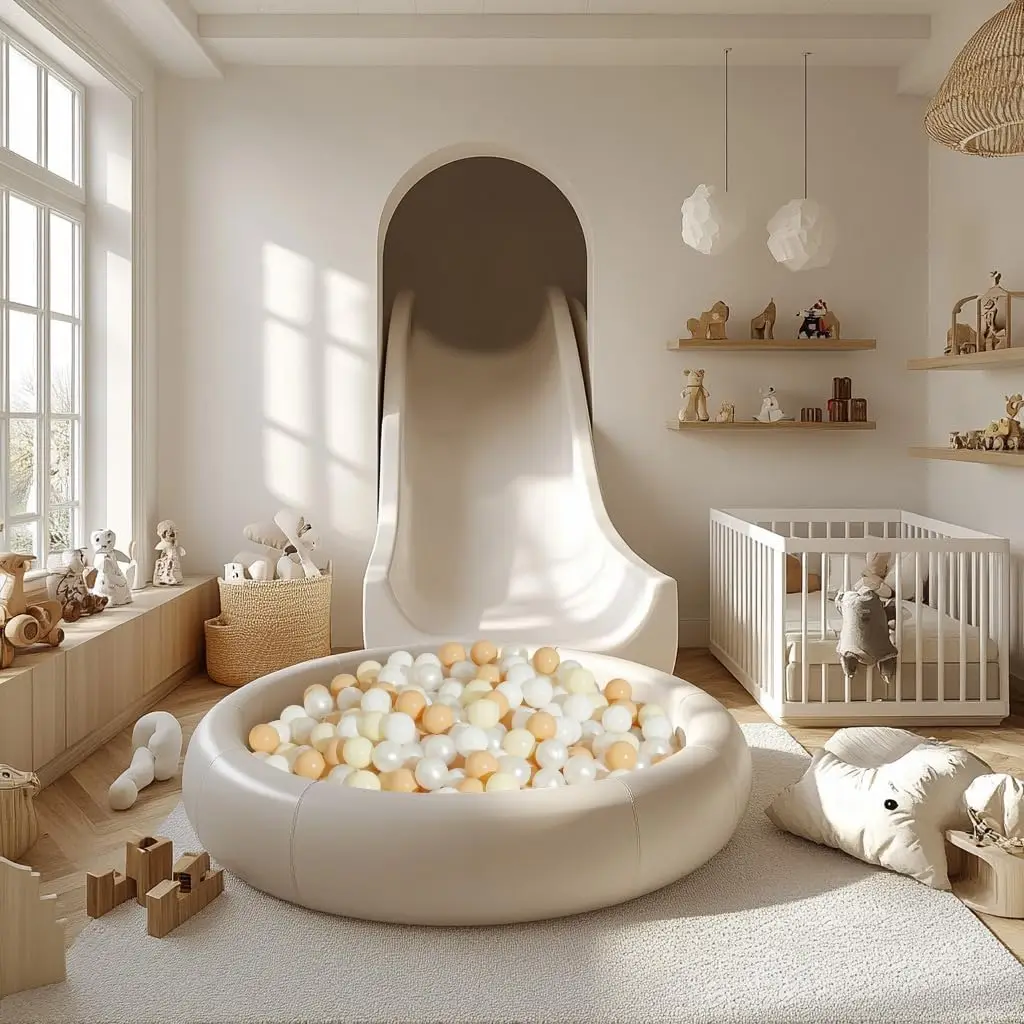Bola pit bolas 100 pçs milktea + bege + branco pérola + branco, bolas de jogo bolas de plástico para jogar tenda piscina playhouse cercadinho festa decoração