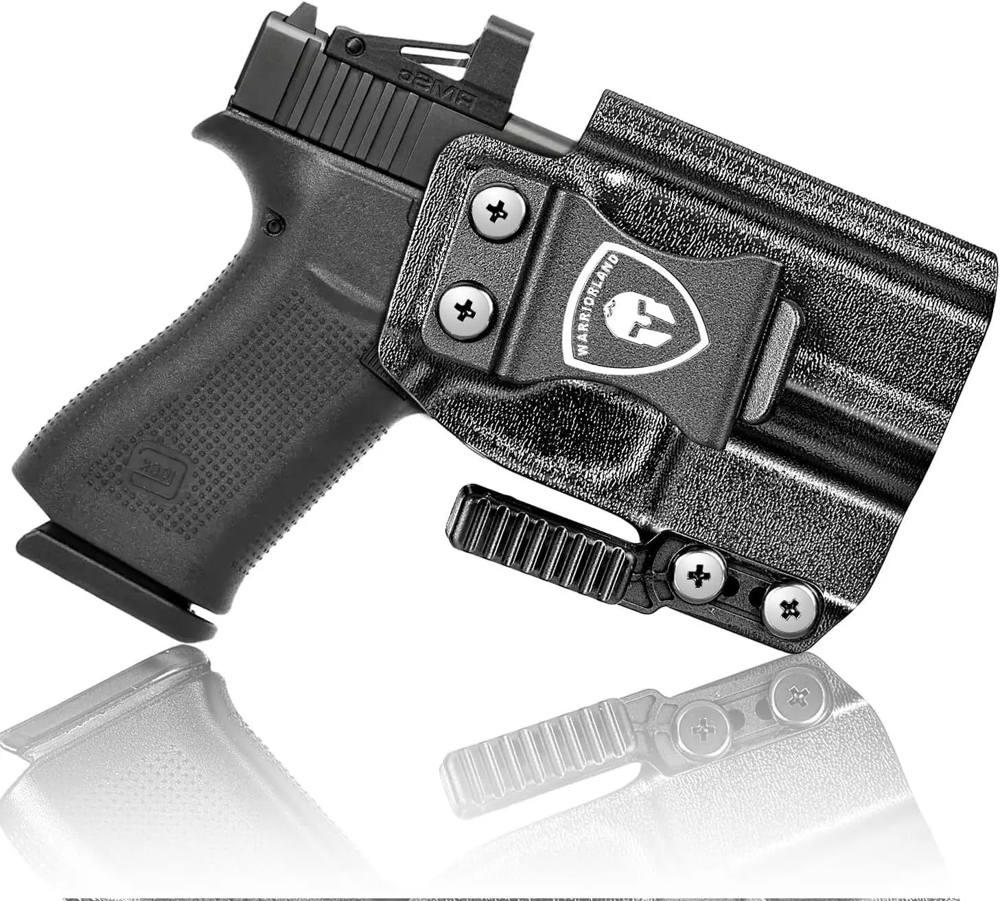 IWB Kydex Holster with Claw Attachment and Optic Cut For Glock 43/43X/43X MOS RH