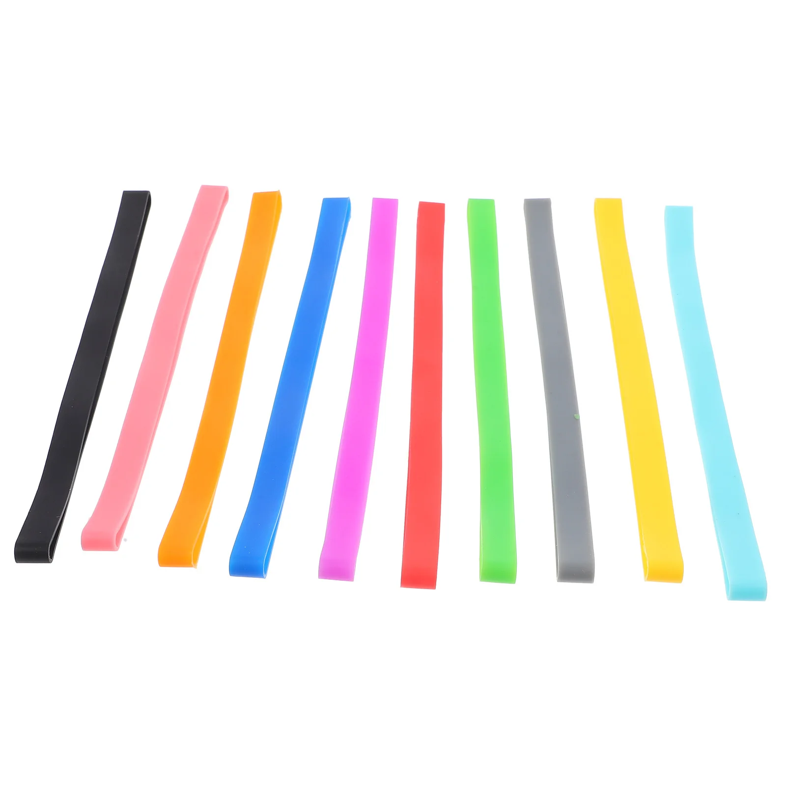 10 قطعة أربطة ربط السيليكون لمجلة دفتر يوميات بينتو صندوق حاوية القلم تحديد الأربطة المطاطية المحمولة القابلة لإعادة الاستخدام #5