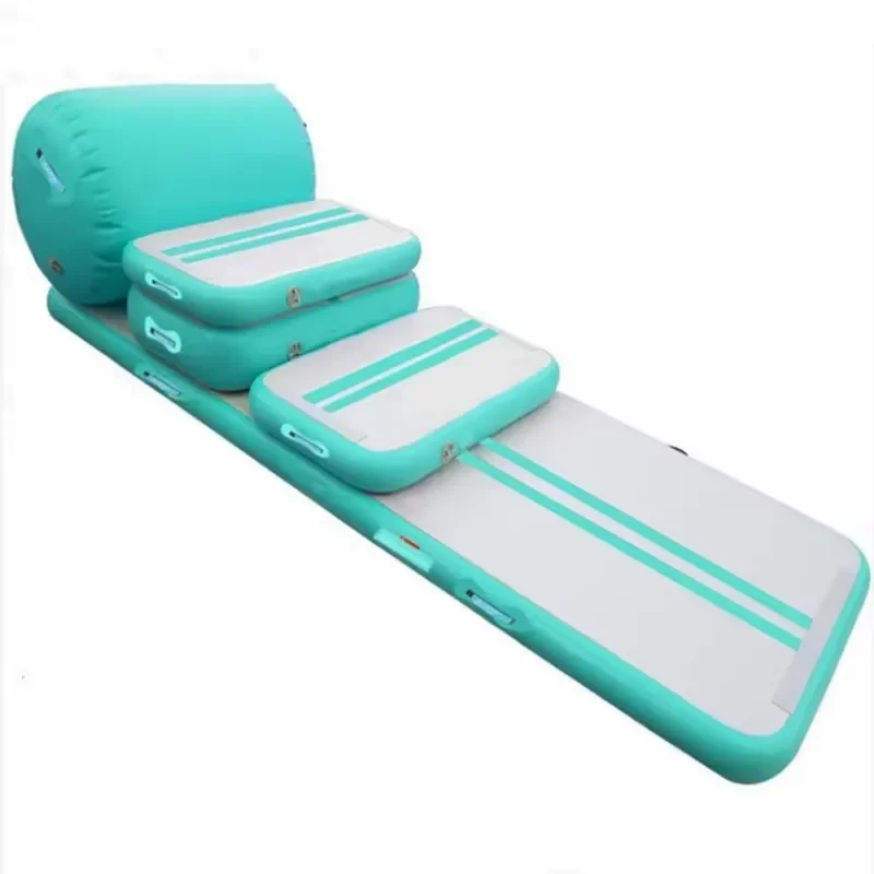 Inflatable Air Track Mat for Home Gym Yoga Training Tumbling Gymnastics Cushion Roller Exercise Fitness Equipment Portable
