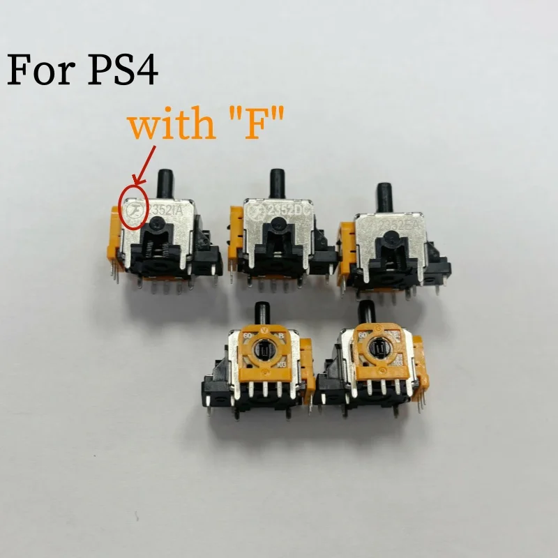 

50pcs/lot Original New with "F" for Ps4 Game Pad Controller 3D Analog Joystick Button Replacement