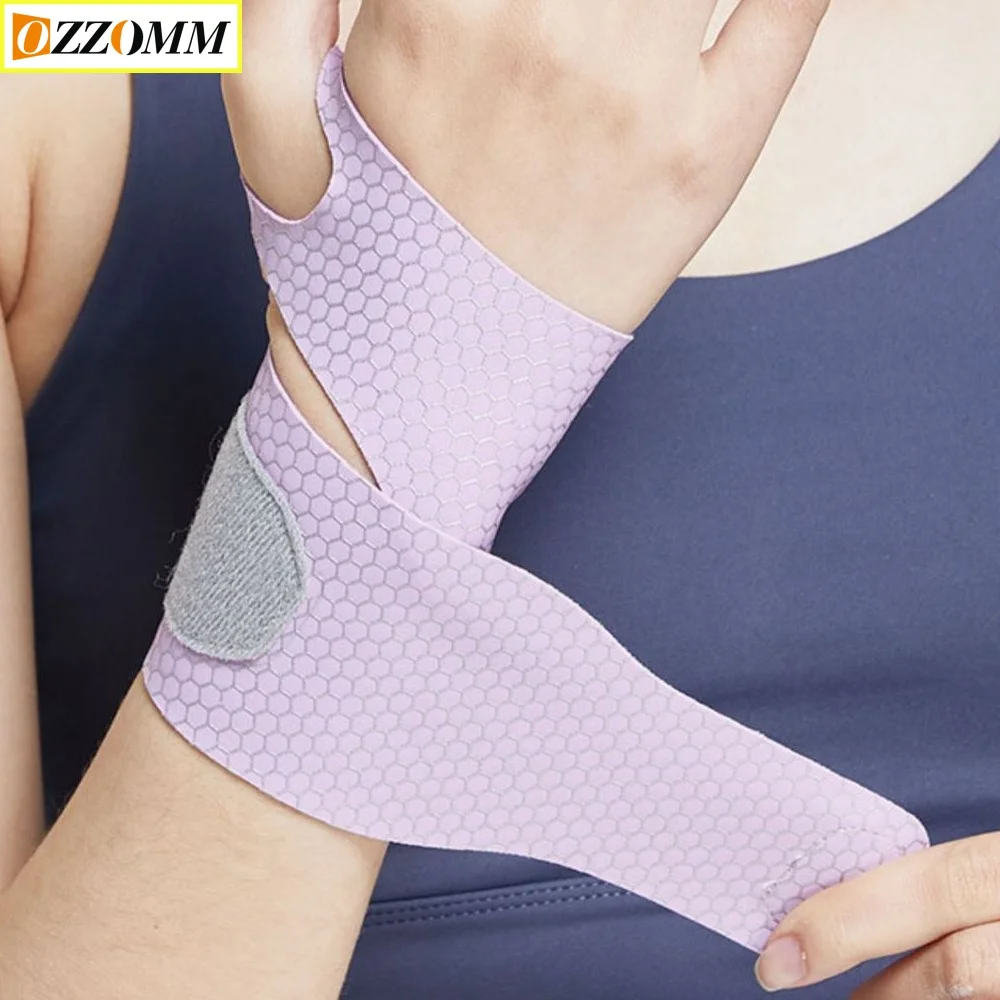 1PC Adjustable Thin Compression Wrist Guard Sprain, Wrist Brace Support Tendon Sheath Pain For Wrist Exercise Safety Exercise