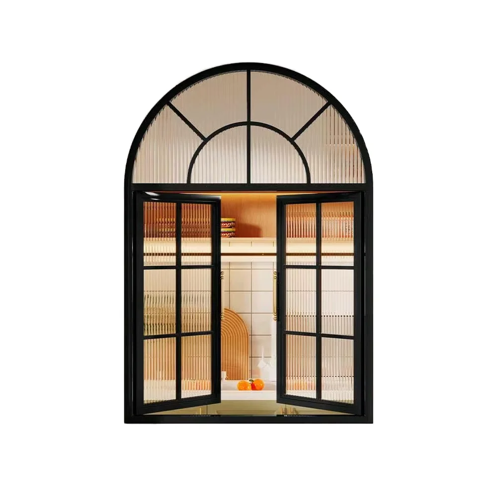 

Vintage European Triple Glass Jacket Swing Window Wooden Sliding Home Double Glazing
